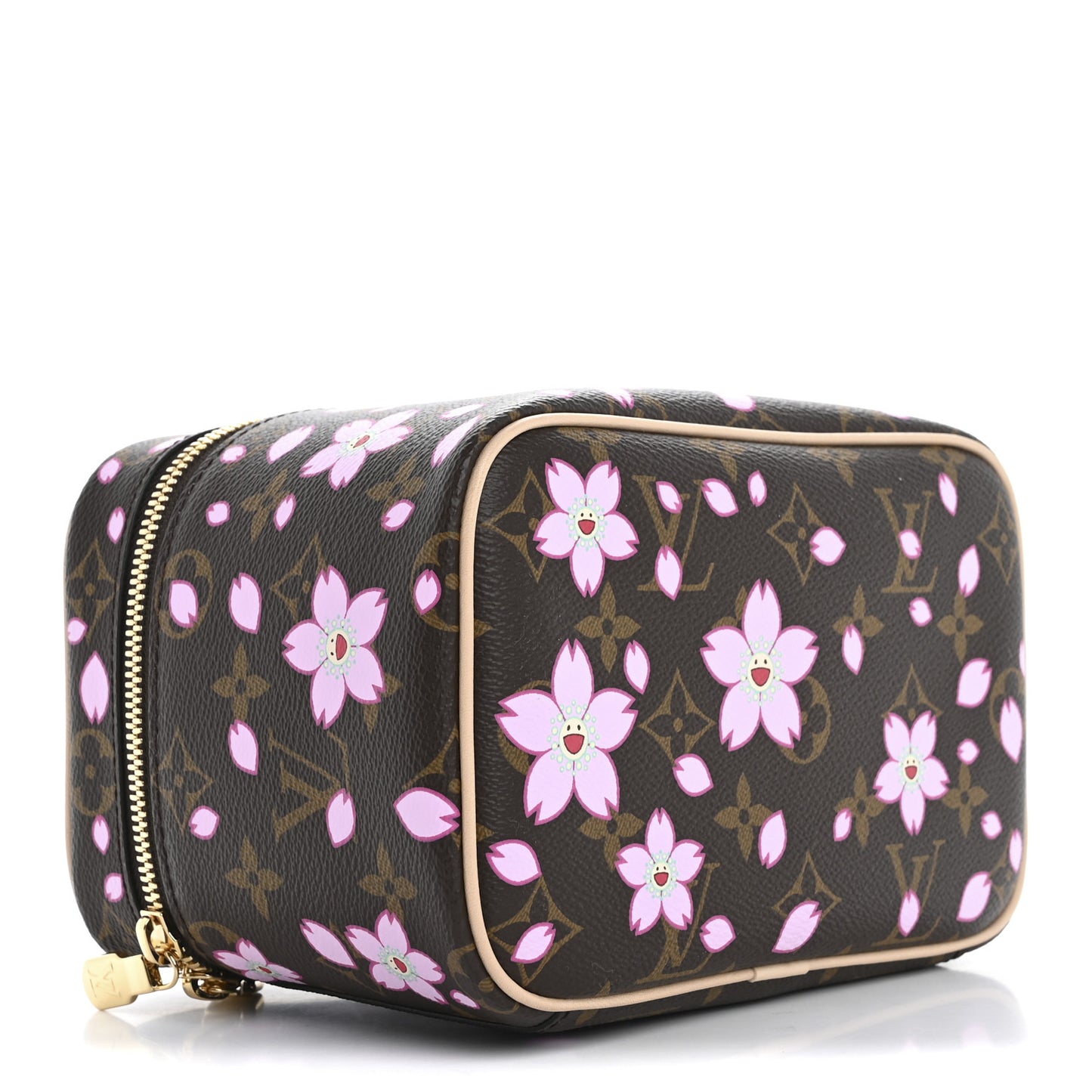 LV x TM Monogram Cherry Blossom Nice Mini