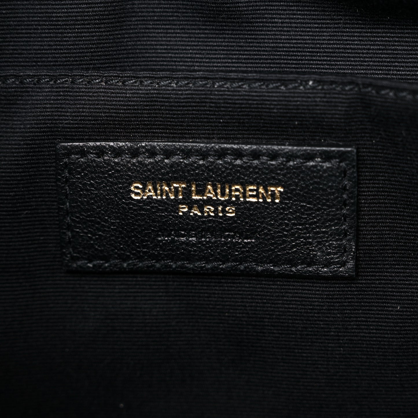 Calfskin Matelasse Monogram Lou Camera Bag Dark Latte
