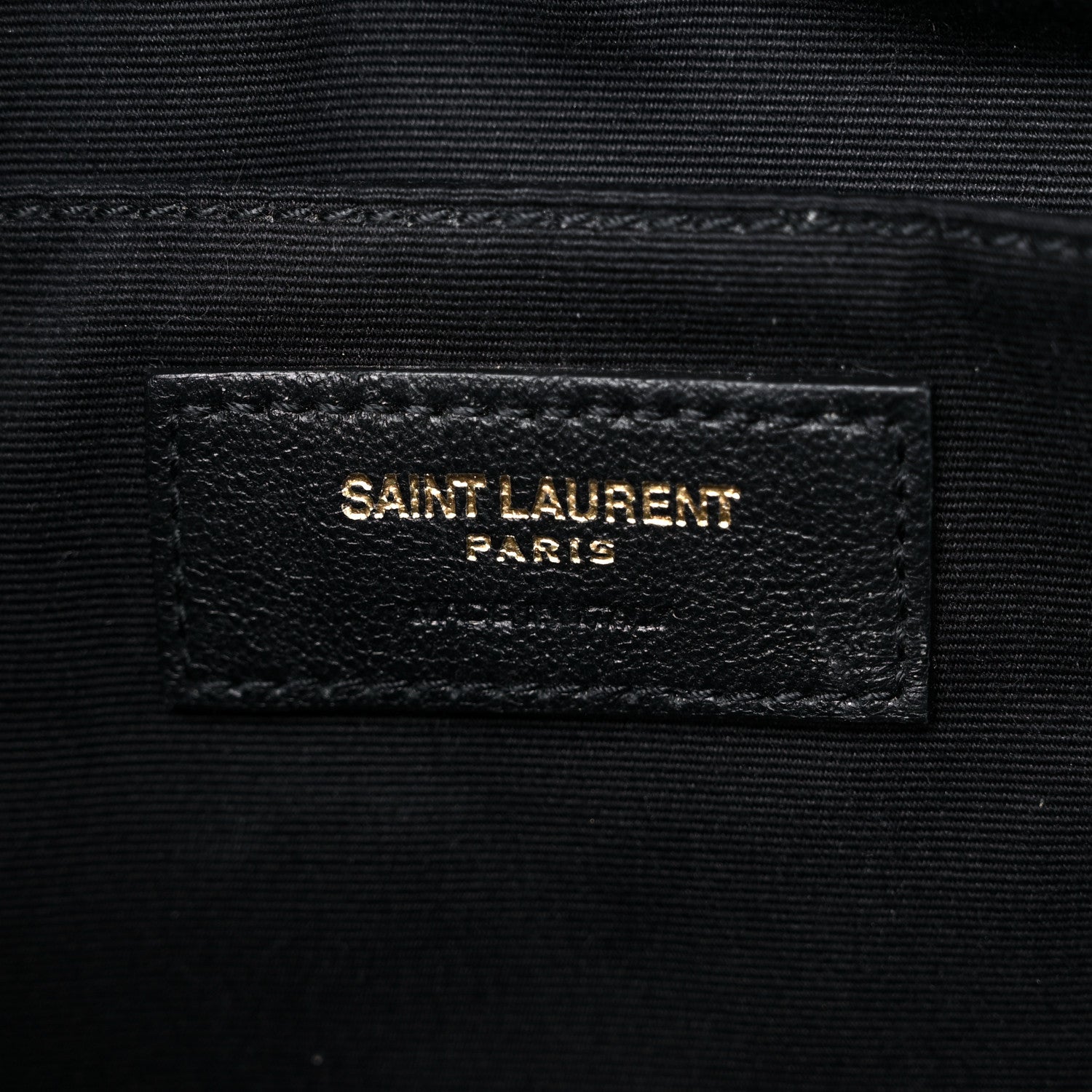 Saint Laurent Calfskin Matelasse Monogram Lou Camera Bag Dark Latte 6 of 11