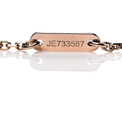 Van Cleef & Arpels 18K Rose Gold Carnelian Sweet Alhambra Bracelet 6 of 7
