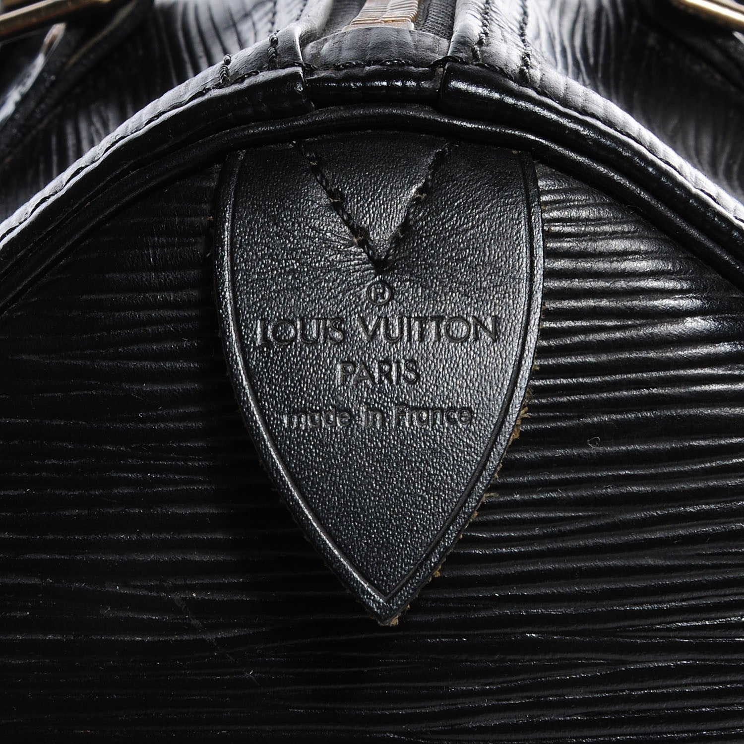 Louis Vuitton Epi Speedy 25 Black 6 of 7