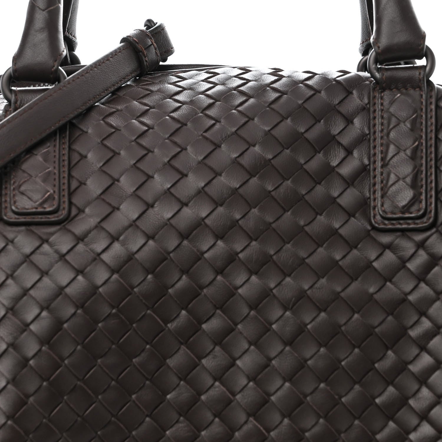 Bottega Veneta Nappa Intrecciato Maxi Convertible Tote Ebano 8 of 10