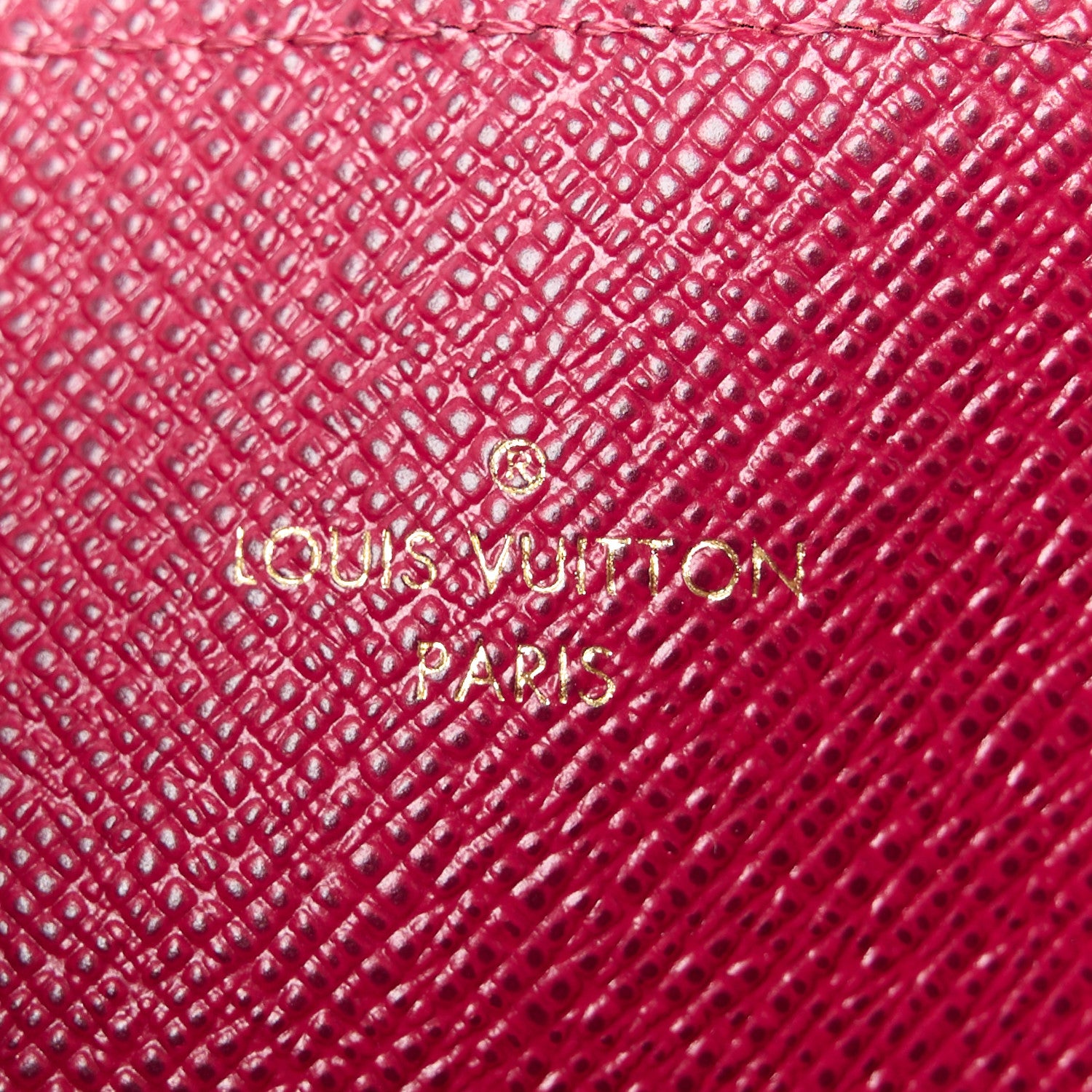 Louis Vuitton Monogram Pochette Felicie Chain Wallet Fuchsia 11 of 14