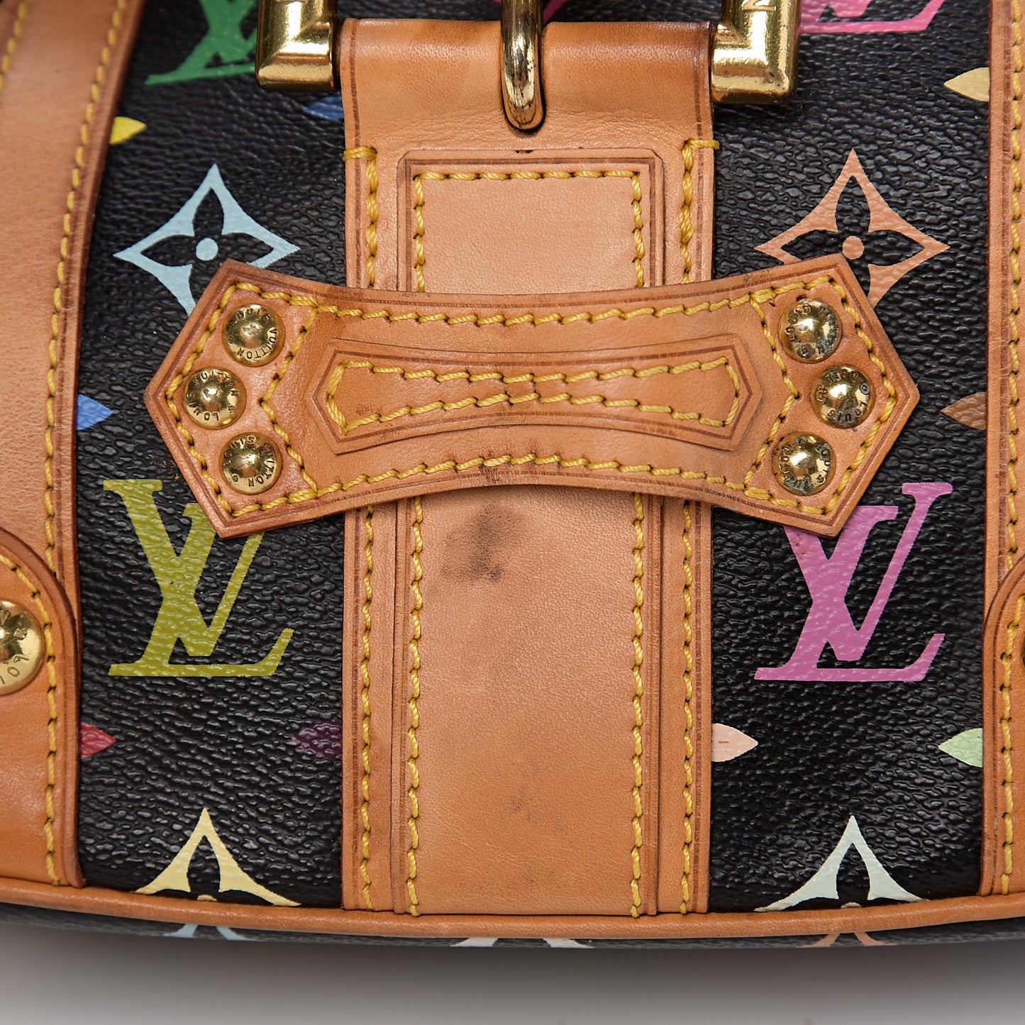 Monogram Multicolor Theda GM Black