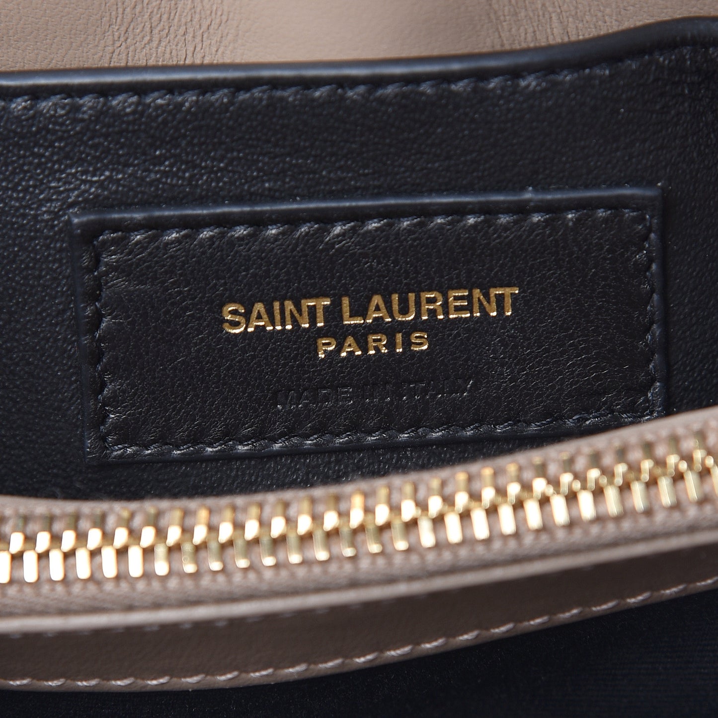 Calfskin Y Quilted Monogram Small Loulou Chain Satchel Dark Beige