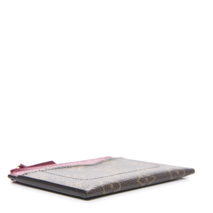 Louis Vuitton Monogram Zipped Card Holder Fuchsia 3 of 6