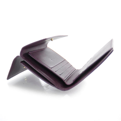 Louis Vuitton Vernis Elise Wallet Violet 4 of 5