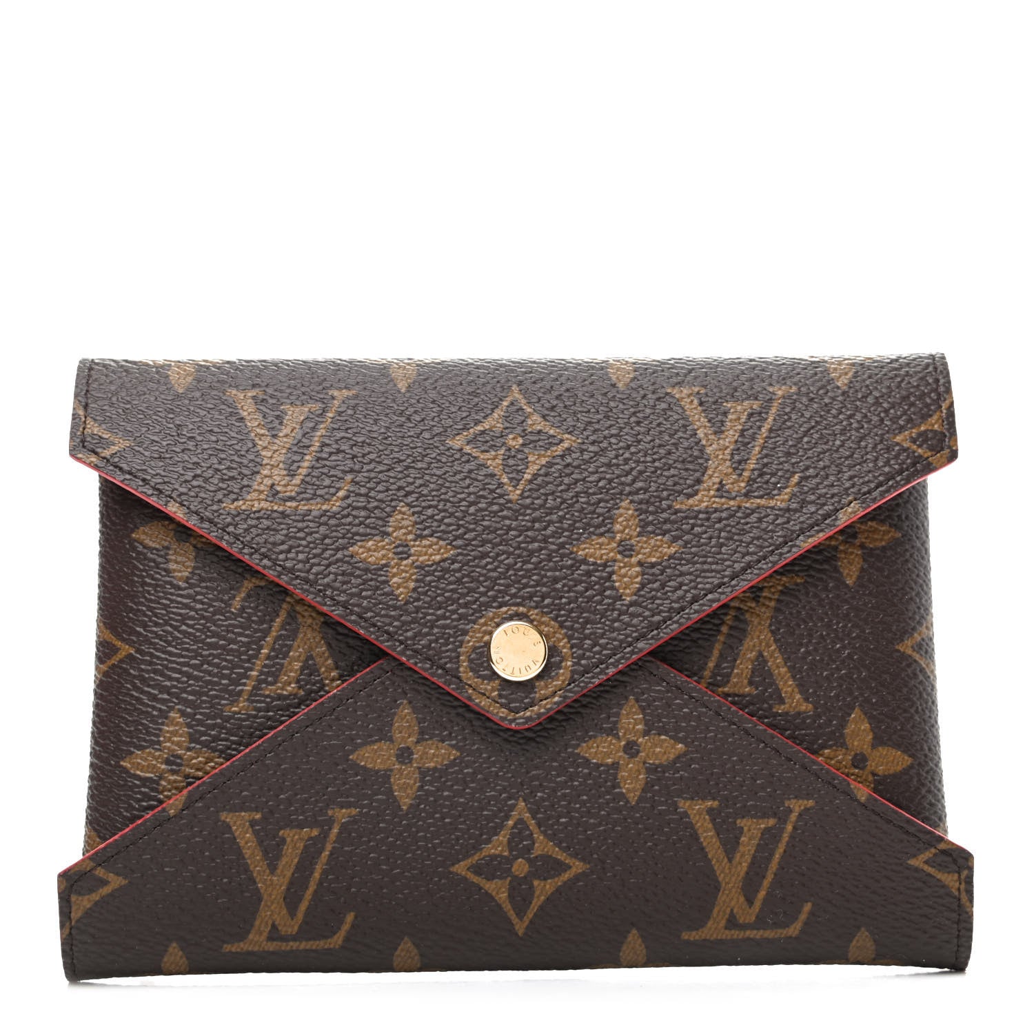 Louis Vuitton Monogram Medium Kirigami Pochette Insert Coquelicot 1 of 6