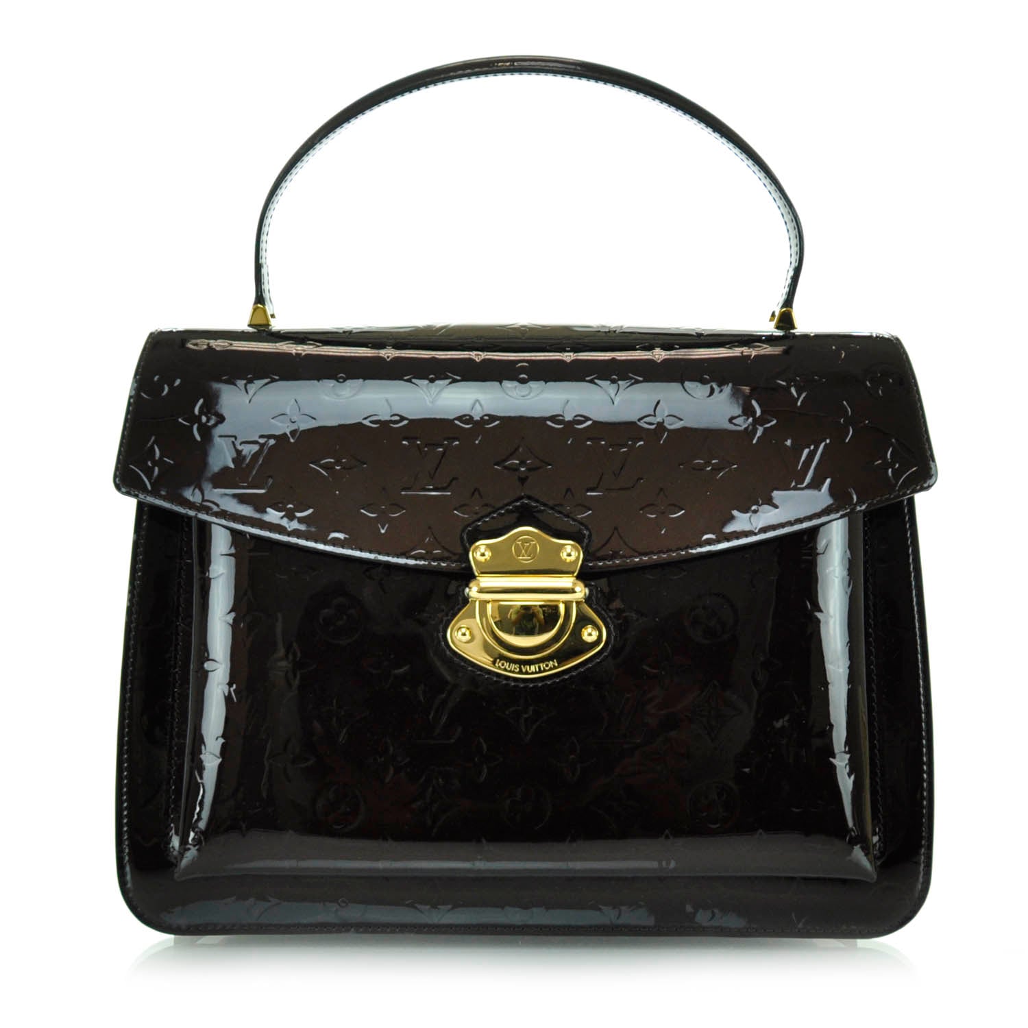 Louis Vuitton Vernis Romaine Bag Amarante 1 of 9