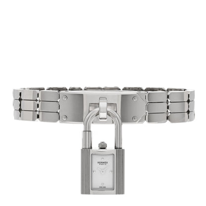Hermes Stainless Steel 16mm Kelly Quartz Watch 1 of 4