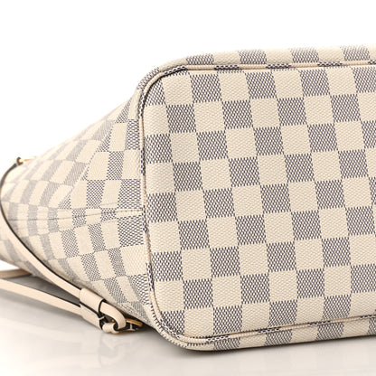 Louis Vuitton Damier Azur Braided Neverfull MM Pink 8 of 9