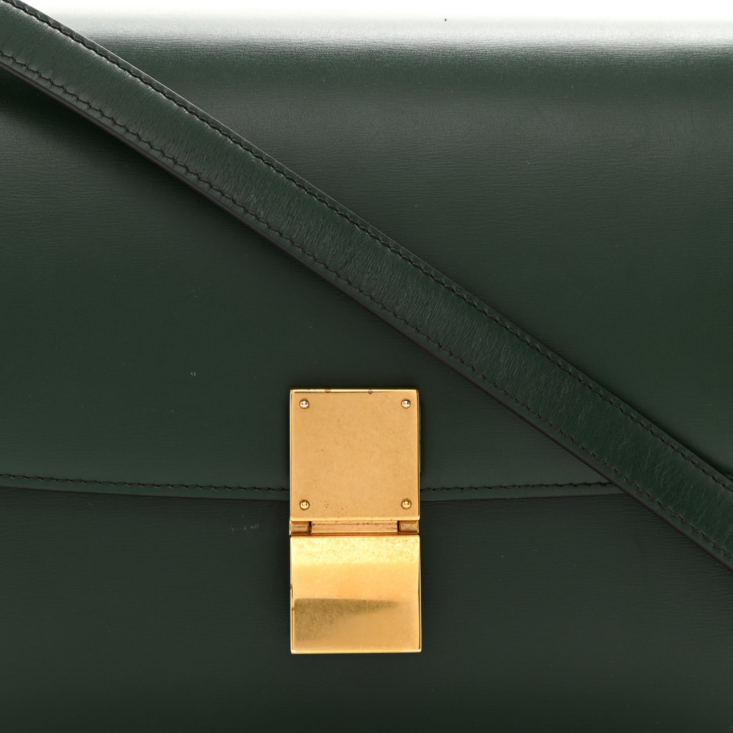 Box Calfskin Medium Classic Box Flap Bag Amazone