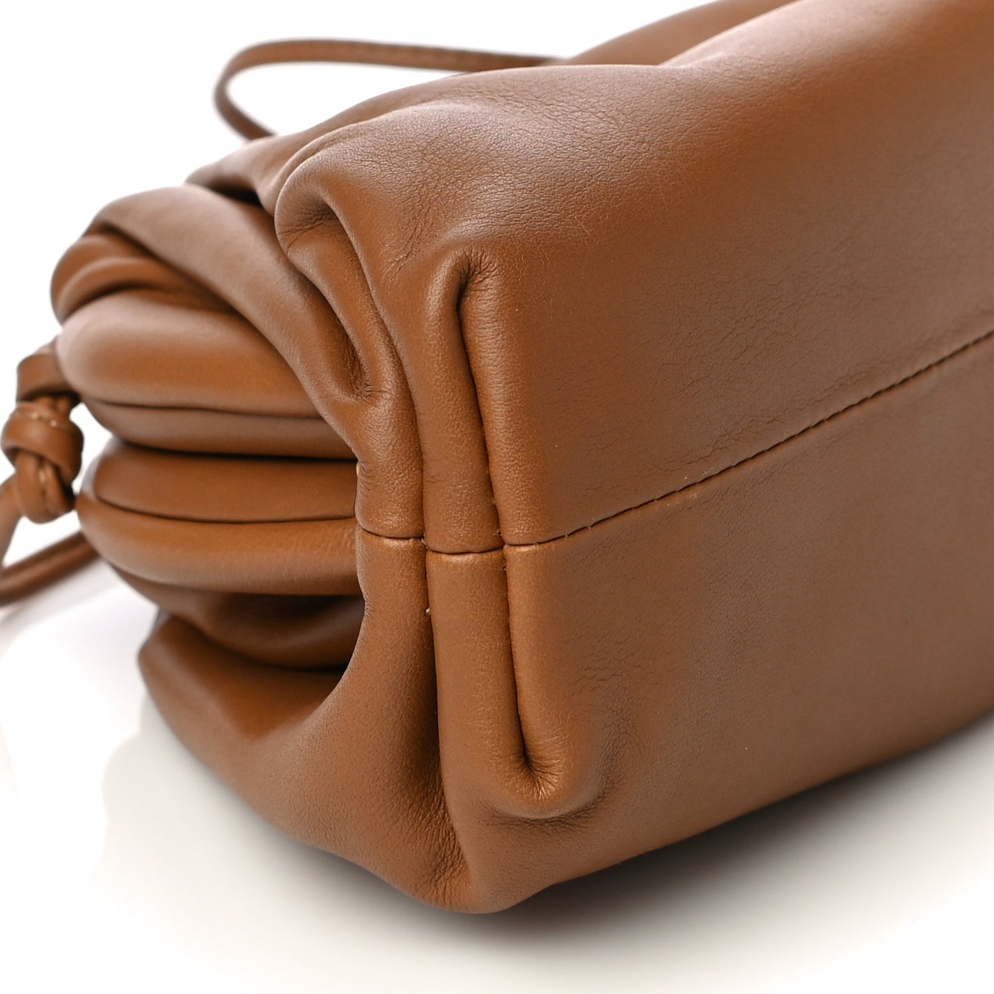 Butter Calfskin The Mini Pouch Cammello