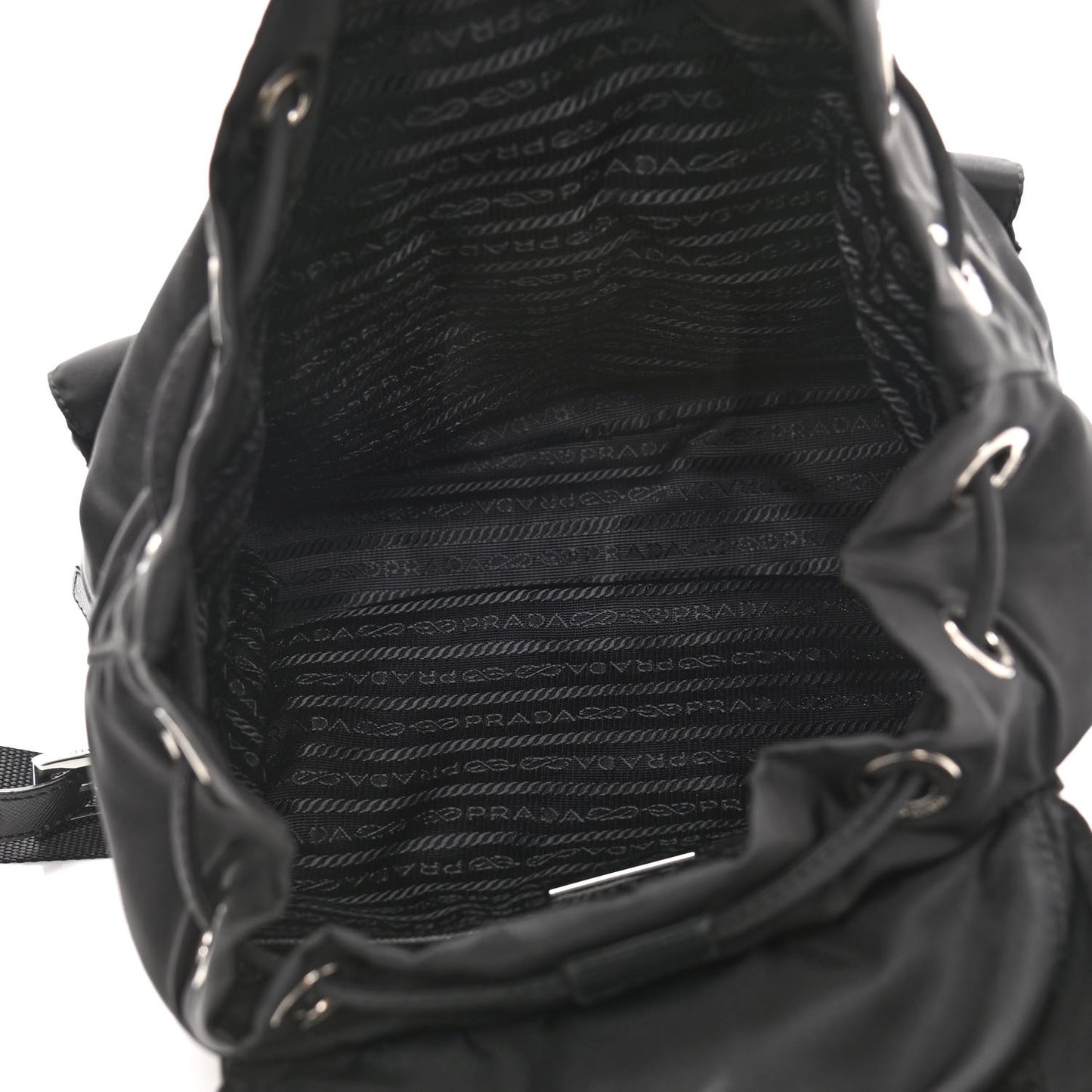Tessuto Nylon Vela Small Backpack Black