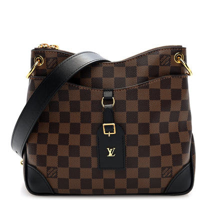 Louis Vuitton Damier Ebene Odeon PM Black 1 of 10