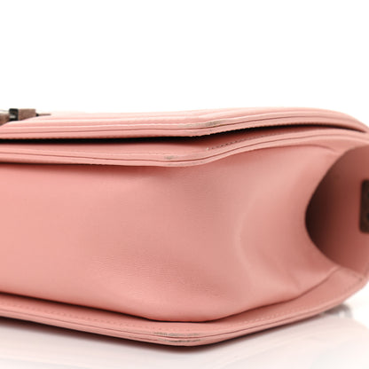 Chanel Lambskin Quilted Medium Boy Flap Light Pink 11 of 11