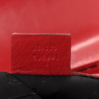 Gucci Dialux Large Queen Tote Red 7 of 13