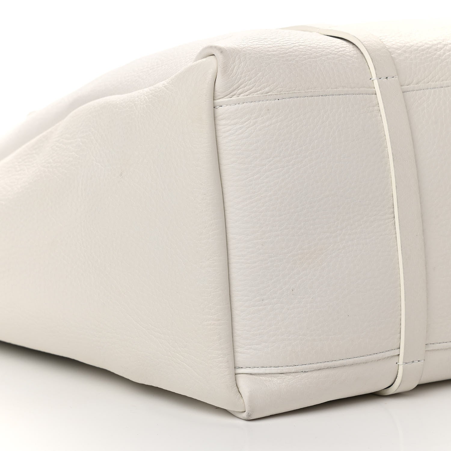 Balenciaga Smooth Calfskin Double Sided Medium Everyday Tote Optic White Black 9 of 12