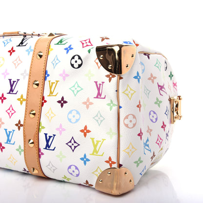 Louis Vuitton Monogram Multicolor Keepall 45 White 7 of 8
