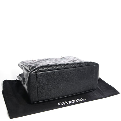 Chanel Caviar Grand Shopping Tote GST Black 4 of 7