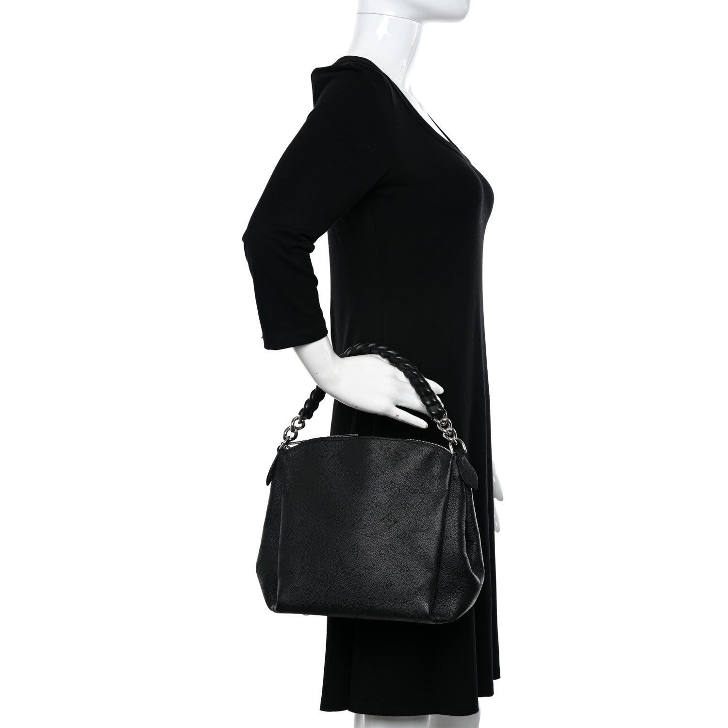 Louis Vuitton Mahina Babylone PM Black 2 of 10