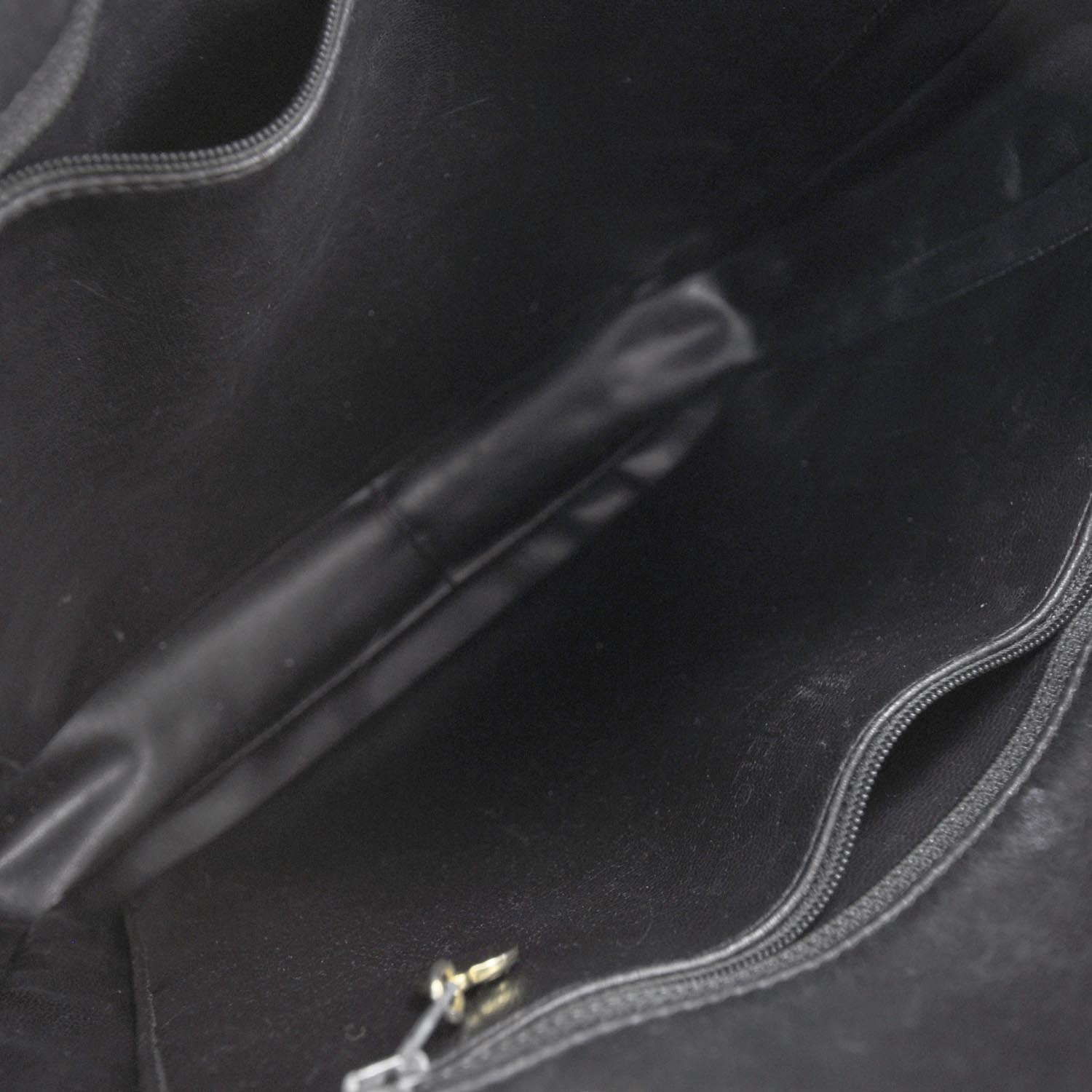 Chanel Lambskin Shoulder Bag Black GHW 7 of 11