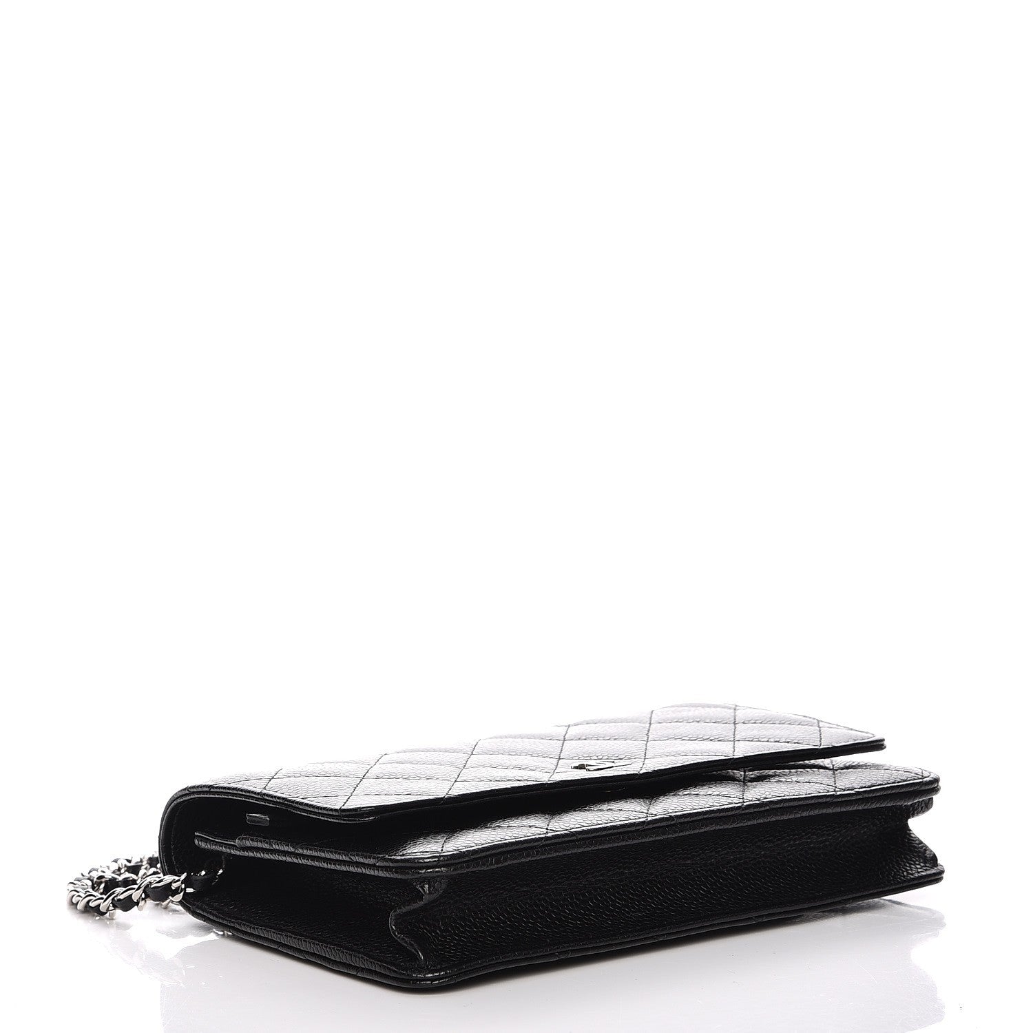 Chanel Caviar Quilted Wallet On Chain WOC Black 4 of 9