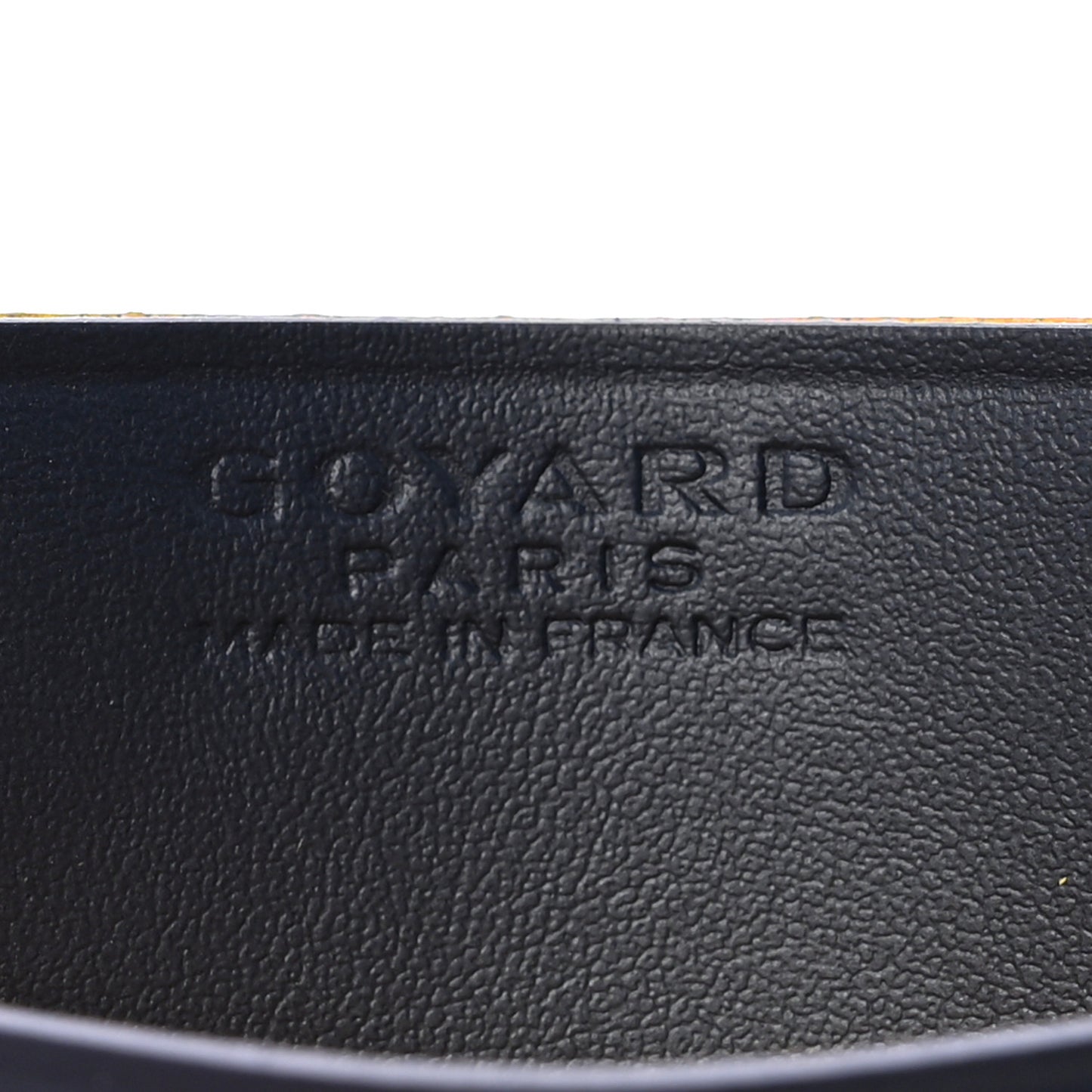 Goyardine Saint Sulpice Card Holder Navy
