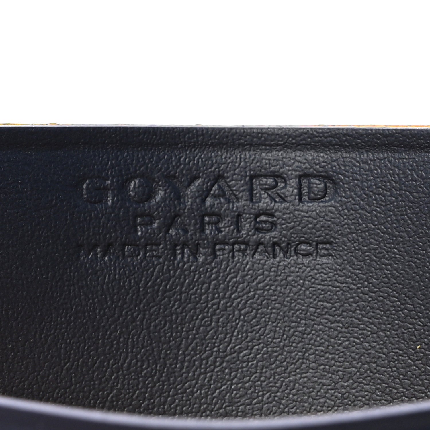 Goyard Goyardine Saint Sulpice Card Holder Navy 6 of 6