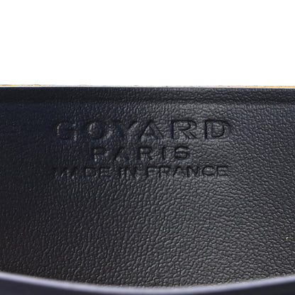 Goyard Goyardine Saint Sulpice Card Holder Navy 6 of 6