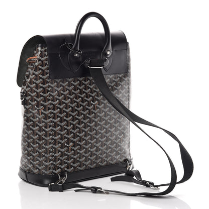 Goyard Goyardine Calfskin Alpin Backpack Black 3 of 9