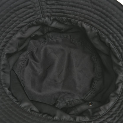 Burberry Cotton Gabardine Vintage Check Reversible Bucket Hat M Black Sand 12 of 14
