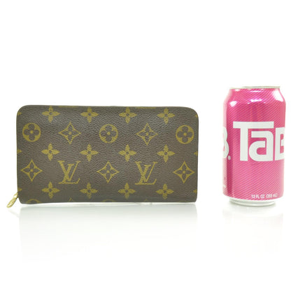 Louis Vuitton Monogram Porte-Monnaie Zippy Wallet 2 of 8