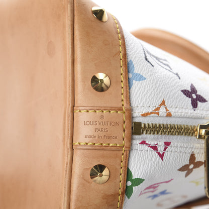 Louis Vuitton Monogram Multicolor Alma White 7 of 8