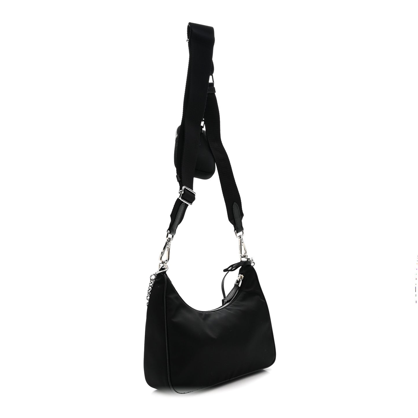 Nylon Re-Edition 2005 Shoulder Bag Black