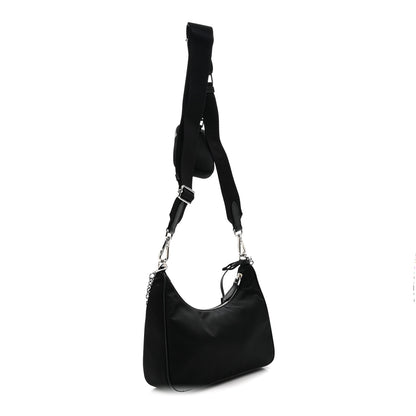 Prada Nylon Re-Edition 2005 Shoulder Bag Black 3 of 11