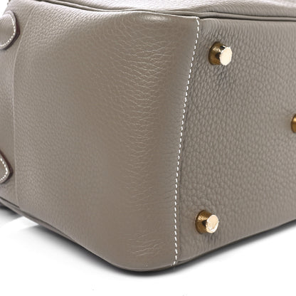 Hermes Taurillon Clemence Lindy 26 Etoupe 8 of 9