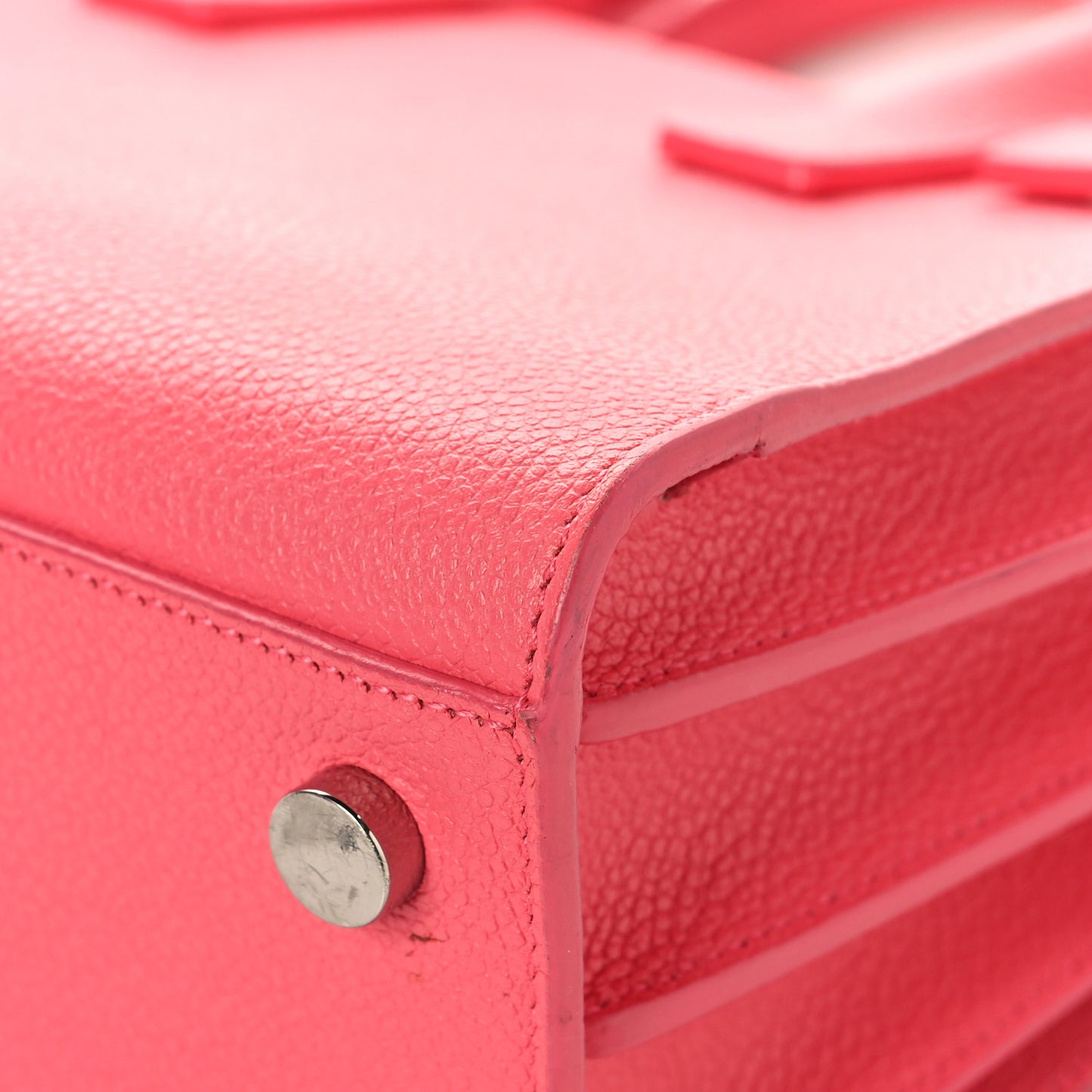 Calfskin Nano Sac De Jour Rose Clair