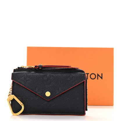 Louis Vuitton Empreinte Recto Verso Card Holder Marine Rouge 8 of 8