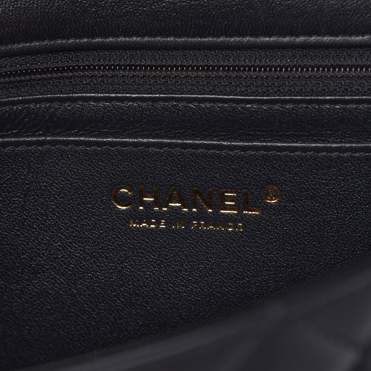 Chanel Lambskin Quilted Mini Rectangular Flap Black 8 of 12
