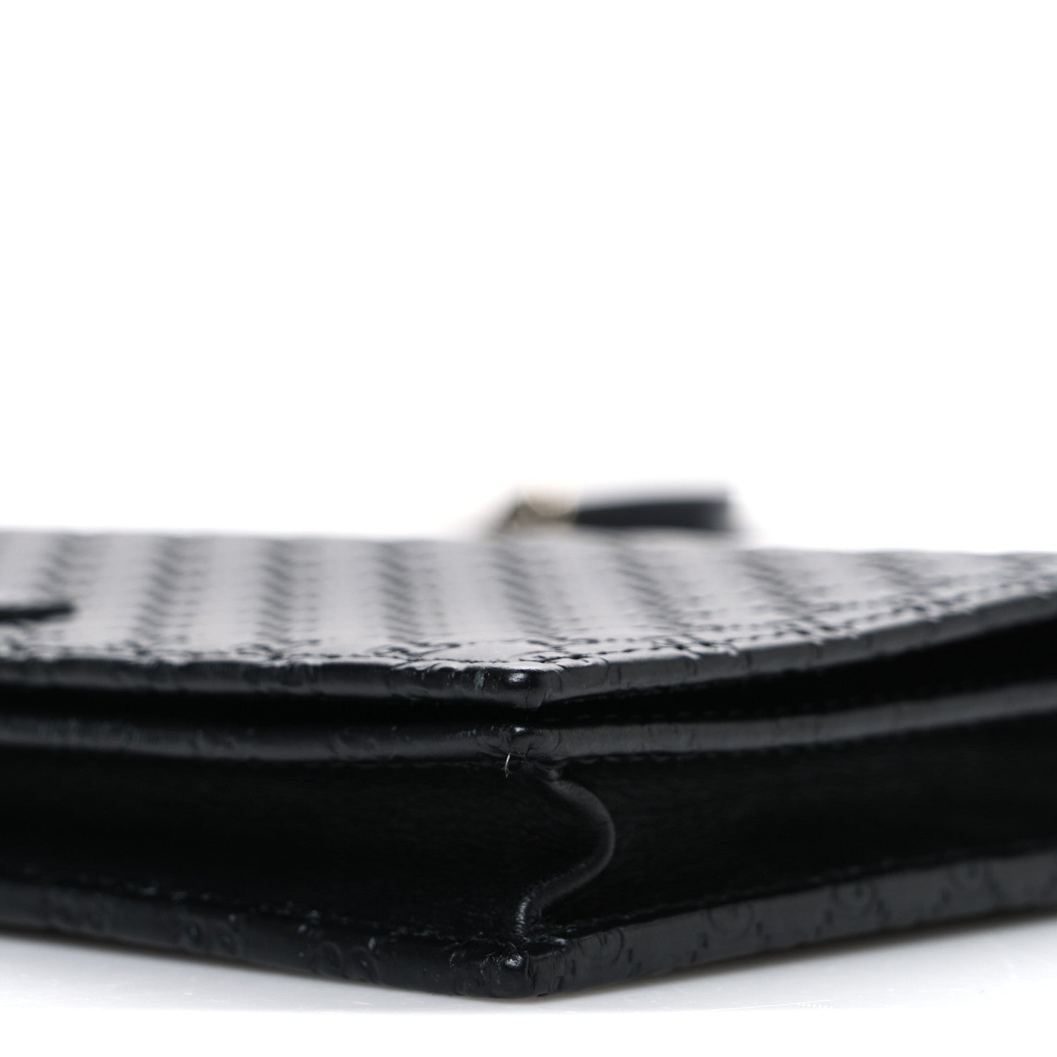 Gucci Microguccissima Crossbody Wallet Black 9 of 9