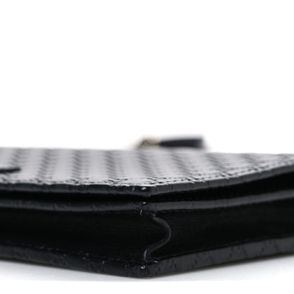 Gucci Microguccissima Crossbody Wallet Black 9 of 9