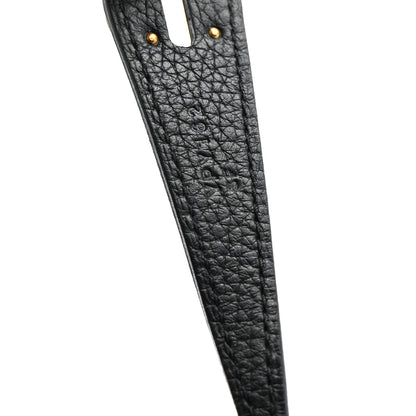 Hermes Taurillon Clemence Lindy 26 Black 7 of 11