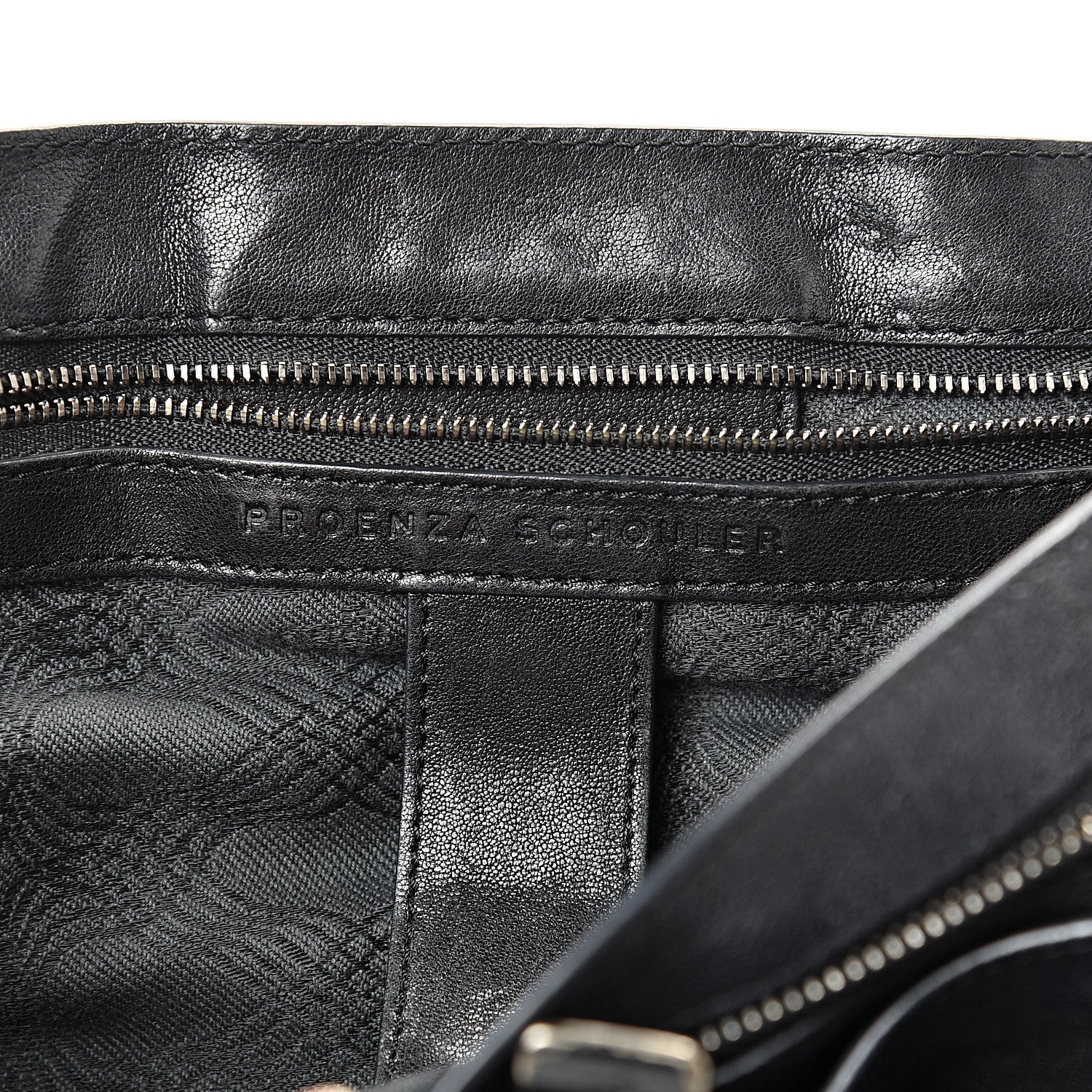 Proenza Schouler Lambskin Medium PS1 Satchel Black 5 of 16