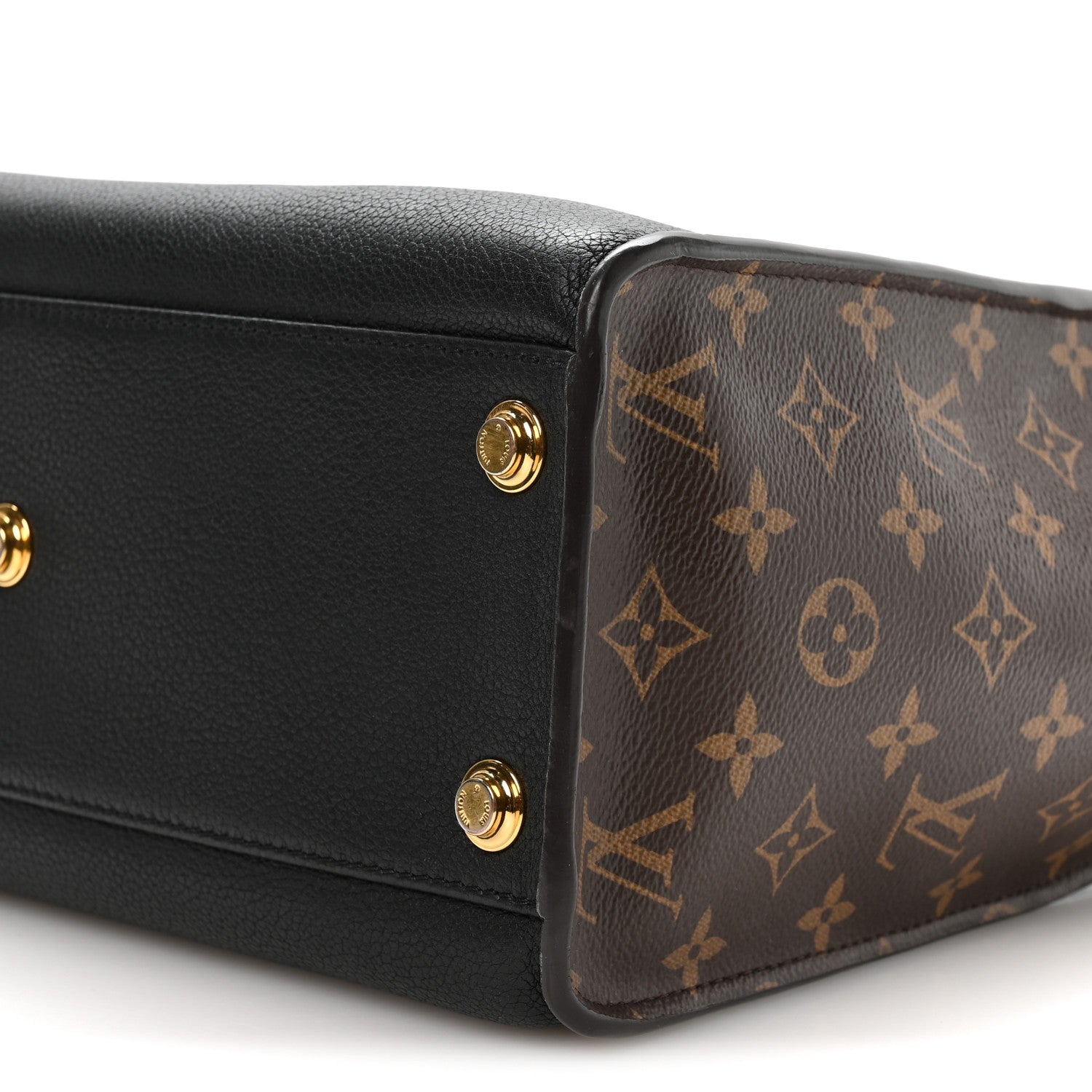Louis Vuitton Calfskin Monogram On My Side Black 1841470