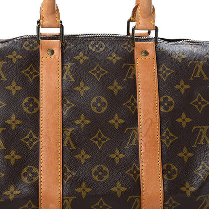 Louis Vuitton Monogram Keepall Bandouliere 45 14 of 17