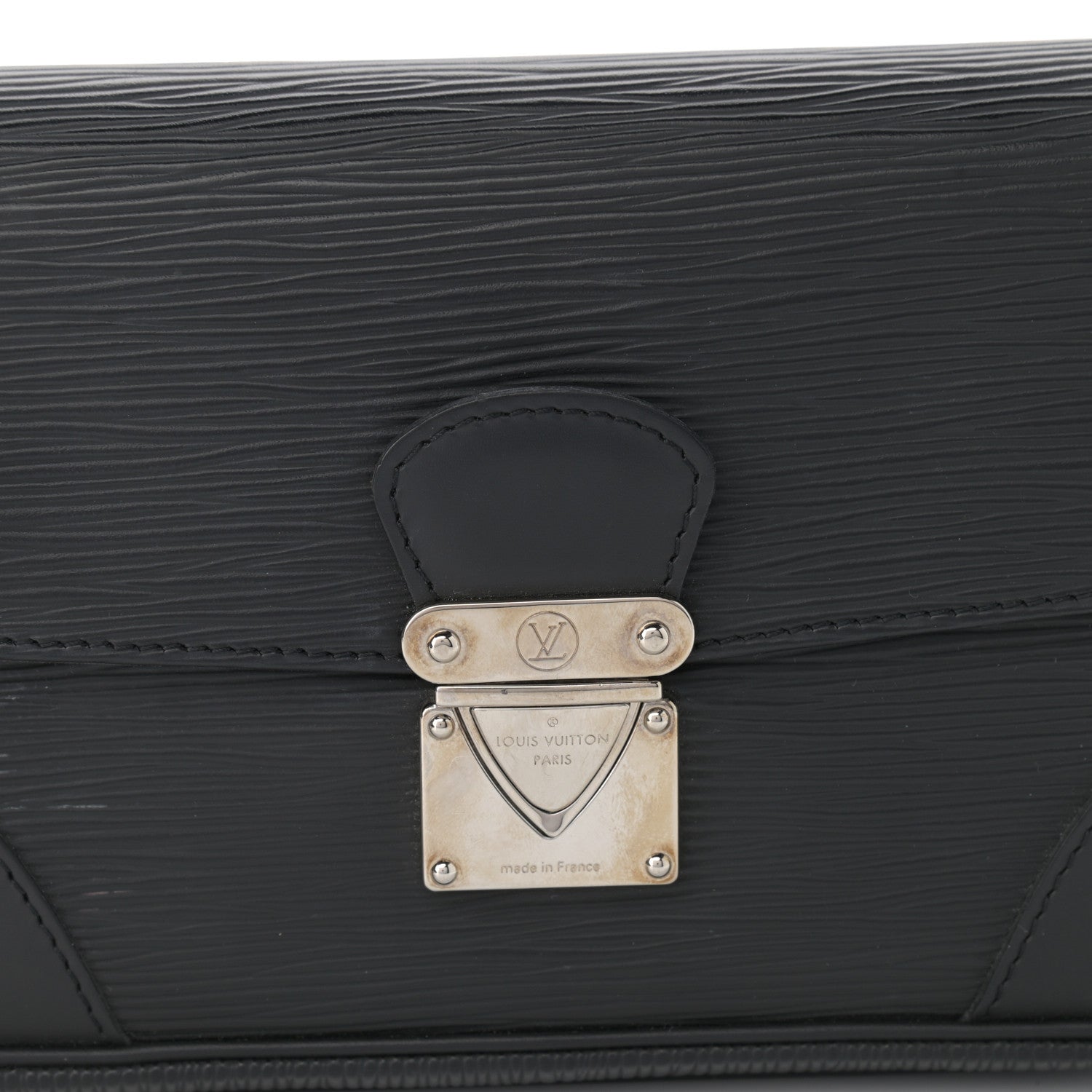 Louis Vuitton Epi Segur Pochette Black 8 of 11