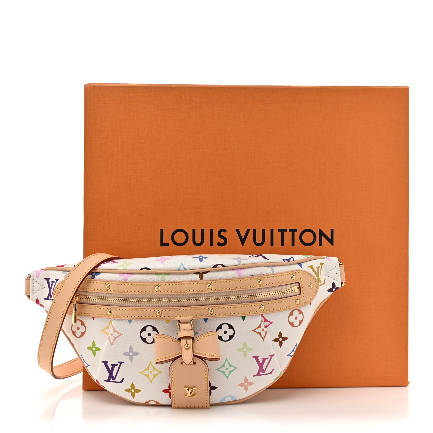 Louis Vuitton LV X TM Monogram Multicolor High Rise Bumbag White 10 of 10