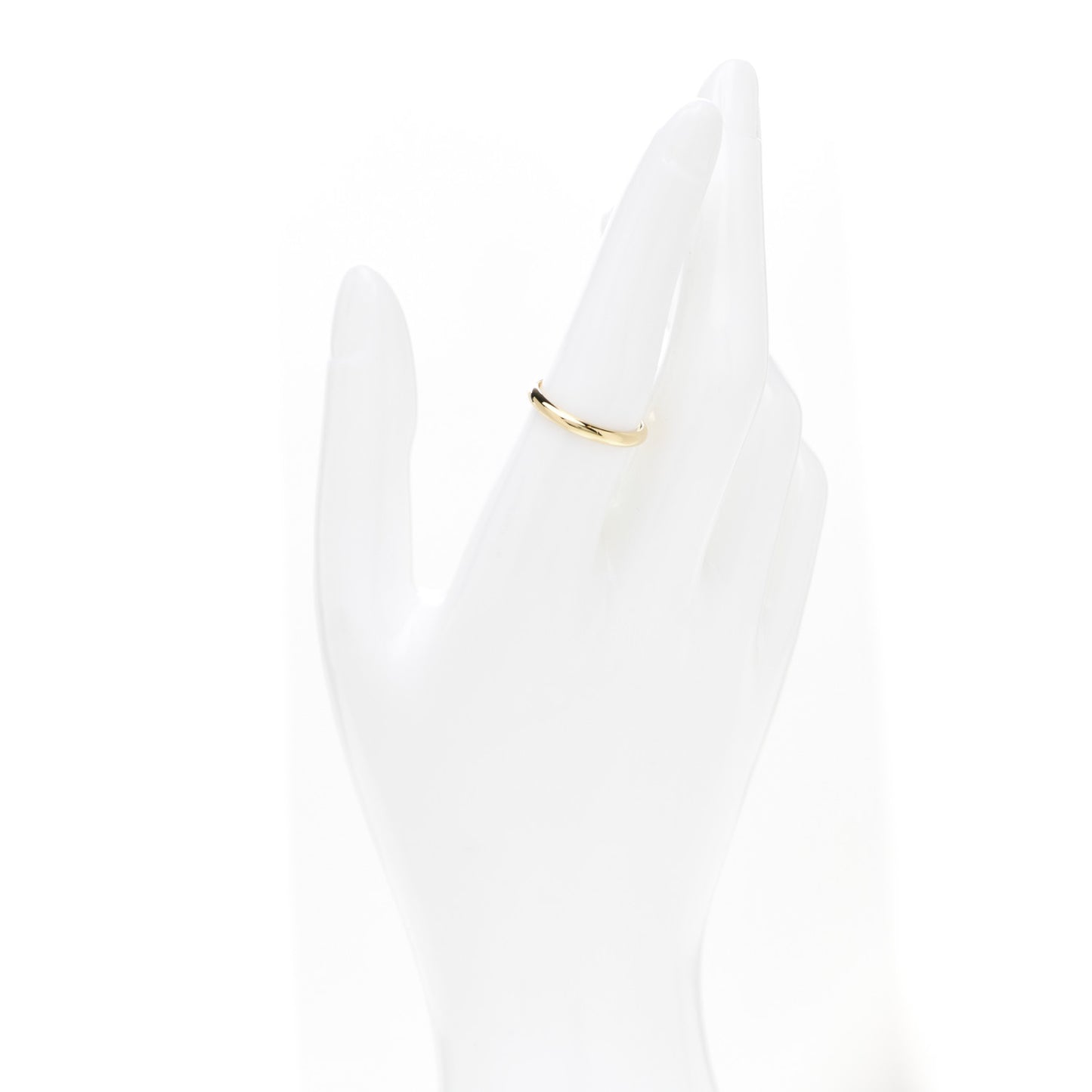 18K Yellow Gold 2.5mm 1895 Wedding Band Ring 55 7.25