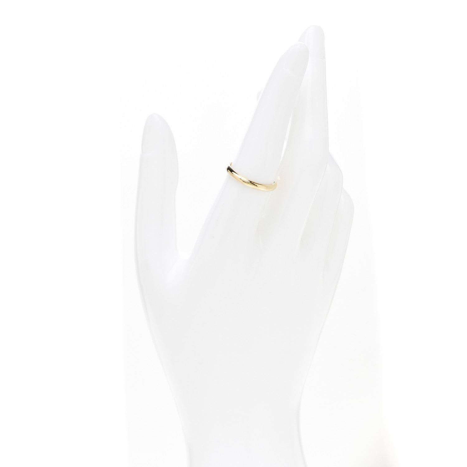 Cartier 18K Yellow Gold 2.5mm 1895 Wedding Band Ring 55 7.25 2 of 4